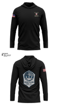 IRS-CI Long Sleeve Performance Shirt with hood - 3