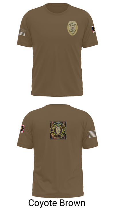 School officer 37316747 Short Sleeve Performance Shirt - 15