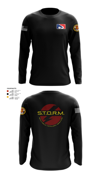 Long Sleeve Performance Shirt, H2F STORM, Army, Teamtime, Team time, sublimation, custom sports apparel, team uniforms, spirit wear, spiritwear, sports uniforms, custom shirts, team store, custom team store, fundraiser sports, apparel fundraiser