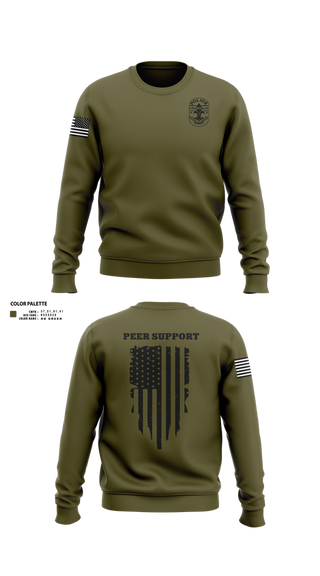 Crew Neck Sweatshirt, LMPD HSO TACMED, Police, Teamtime, Team time, sublimation, custom sports apparel, team uniforms, spirit wear, spiritwear, sports uniforms, custom shirts, team store, custom team store, fundraiser sports, apparel fundraiser