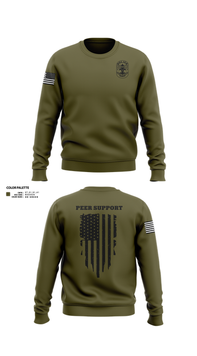 LMPD PEER SUPPORT 60613190 Crew Neck Sweatshirt - 41