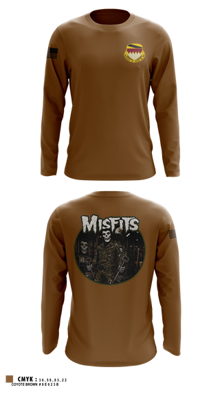 Long Sleeve Performance Shirt, A Co, 115th BSB, 1CD, Army, Teamtime, Team time, sublimation, custom sports apparel, team uniforms, spirit wear, spiritwear, sports uniforms, custom shirts, team store, custom team store, fundraiser sports, apparel fundraiser