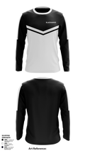 Blackhawks 62015928 Long Sleeve Performance Shirt 1
