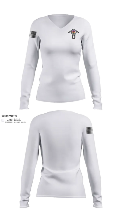 St. Paul’s Fire District 61006349 Women's Long Sleeve V-neck Shirt - 21