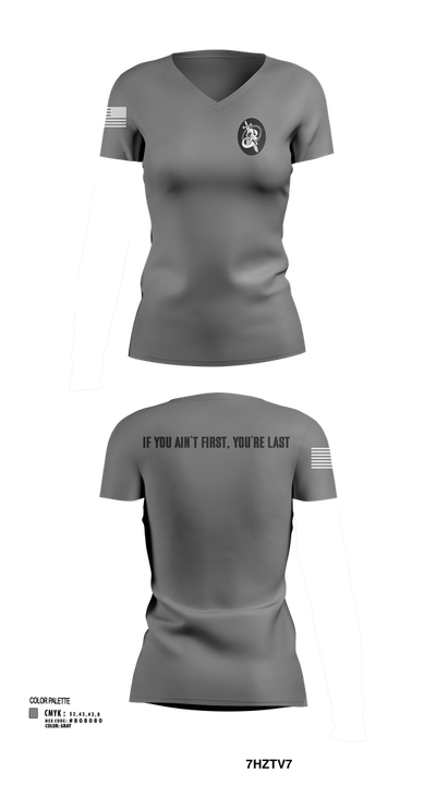 1SOPS 45824564 Women's Short Sleeve V-neck Shirt - 101