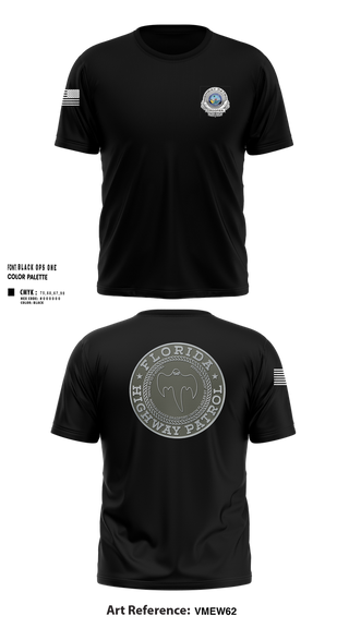 Short Sleeve Performance Shirt, Florida Highway Patrol, , Teamtime, Team time, sublimation, custom sports apparel, team uniforms, spirit wear, spiritwear, sports uniforms, custom shirts, team store, custom team store, fundraiser sports, apparel fundraiser
