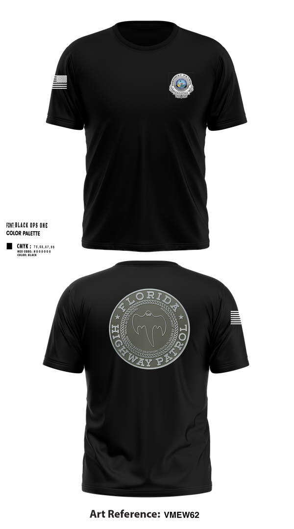 Short Sleeve Performance Shirt, Florida Highway Patrol, , Teamtime, Team time, sublimation, custom sports apparel, team uniforms, spirit wear, spiritwear, sports uniforms, custom shirts, team store, custom team store, fundraiser sports, apparel fundraiser