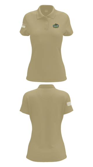 Womens Short Sleeve Performance Polo, Canyon High School Girls Soccer, Women's Soccer, Teamtime, Team time, sublimation, custom sports apparel, team uniforms, spirit wear, spiritwear, sports uniforms, custom shirts, team store, custom team store, fundraiser sports, apparel fundraiser