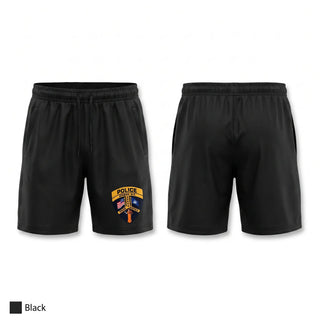 Athletic Shorts With Pockets, Athens Police Dept, Police, Teamtime, Team time, sublimation, custom sports apparel, team uniforms, spirit wear, spiritwear, sports uniforms, custom shirts, team store, custom team store, fundraiser sports, apparel fundraiser