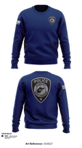Mabscott Police Department 91451500 Crew Neck Sweatshirt - 1