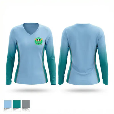 Lowell Little League 29237848 Women's Long Sleeve V-neck Shirt - 2