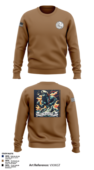 Ntag Rocky Mountain 83988084 Crew Neck Sweatshirt - 1