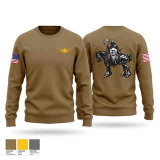 Crew Neck Sweatshirt, Defender Troop 1-94 CAV, National Guard, Teamtime, Team time, sublimation, custom sports apparel, team uniforms, spirit wear, spiritwear, sports uniforms, custom shirts, team store, custom team store, fundraiser sports, apparel fundraiser