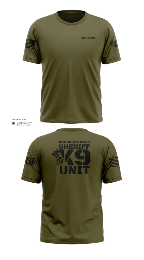 Old School Cotton Feel Shirt, Chisago County K9 Unit, , Teamtime, Team time, sublimation, custom sports apparel, team uniforms, spirit wear, spiritwear, sports uniforms, custom shirts, team store, custom team store, fundraiser sports, apparel fundraiser