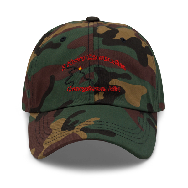 2 Rivers Construction 34736073 Classic Dad Hat | Yupoong 6245CM
