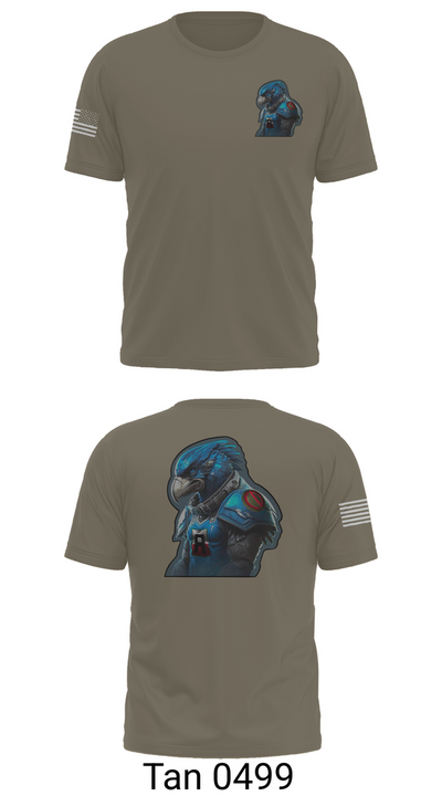 Battlehawks 56996020 Short Sleeve Performance Shirt - 76