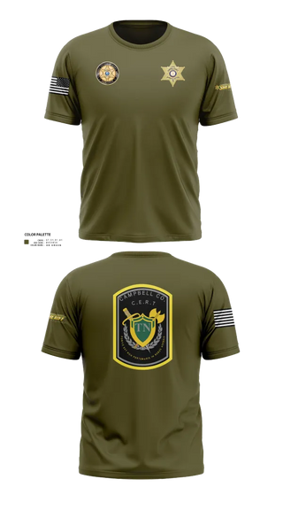 Short Sleeve Performance Shirt, C.C.S.O. CERT, , Teamtime, Team time, sublimation, custom sports apparel, team uniforms, spirit wear, spiritwear, sports uniforms, custom shirts, team store, custom team store, fundraiser sports, apparel fundraiser