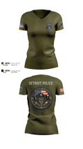 12th Precinct Special Operations Women's Short Sleeve V-neck Shirt - 5