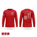 Montgomery Fire Department Long Sleeve Performance Shirt - 1