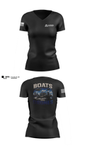 Alabama Port Authority Police Women's Short Sleeve V-neck Shirt - 11
