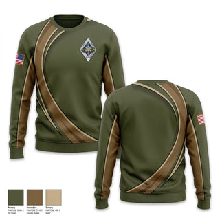 Crew Neck Sweatshirt, 1st LAR, 1st Marine Division, Marines, Teamtime, Team time, sublimation, custom sports apparel, team uniforms, spirit wear, spiritwear, sports uniforms, custom shirts, team store, custom team store, fundraiser sports, apparel fundraiser