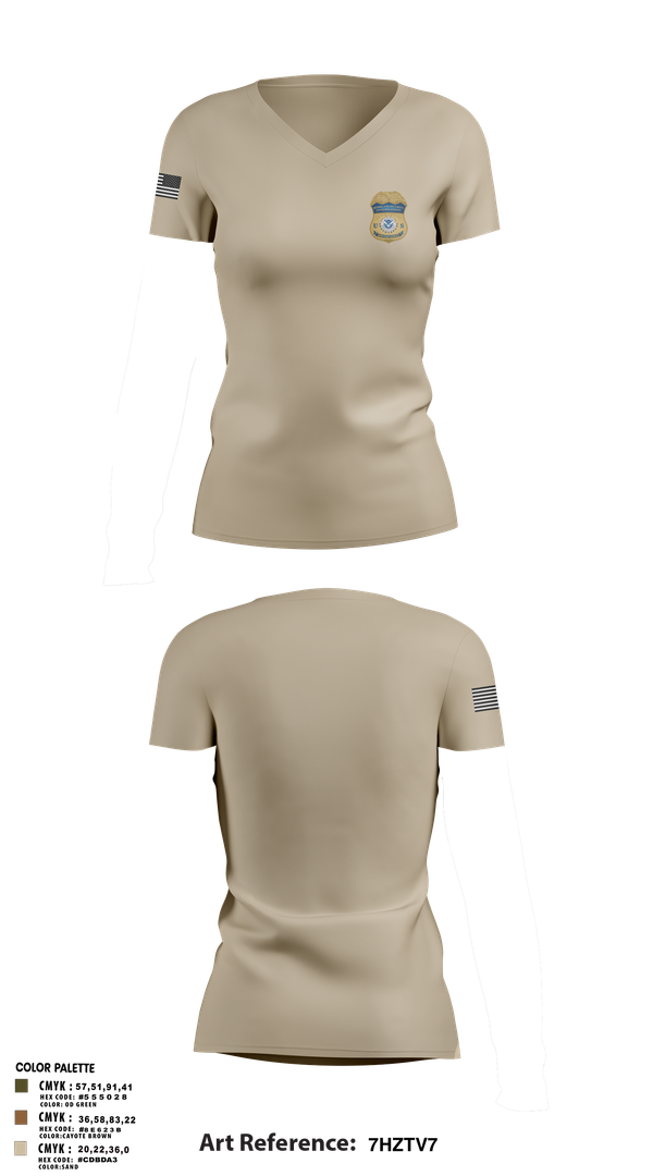 Womens Short Sleeve Vneck Shirt, 319th IEW, , Teamtime, Team time, sublimation, custom sports apparel, team uniforms, spirit wear, spiritwear, sports uniforms, custom shirts, team store, custom team store, fundraiser sports, apparel fundraiser