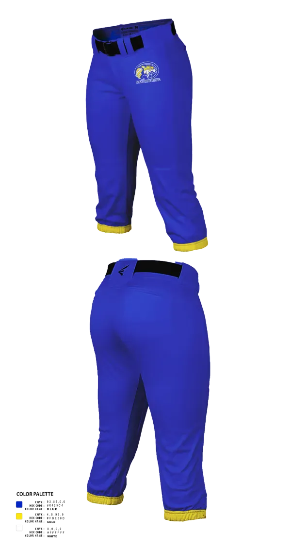 Softball Pants, Bland High School Softball, Softball, Teamtime, Team time, sublimation, custom sports apparel, team uniforms, spirit wear, spiritwear, sports uniforms, custom shirts, team store, custom team store, fundraiser sports, apparel fundraiser