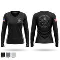 Markham Police K9 Unit Women's Long Sleeve V-neck Shirt - 1