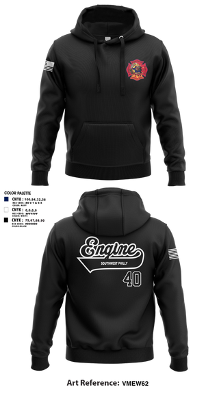 Hoodie, Engine 40 Ladder 4 Medic 19, , Teamtime, Team time, sublimation, custom sports apparel, team uniforms, spirit wear, spiritwear, sports uniforms, custom shirts, team store, custom team store, fundraiser sports, apparel fundraiser