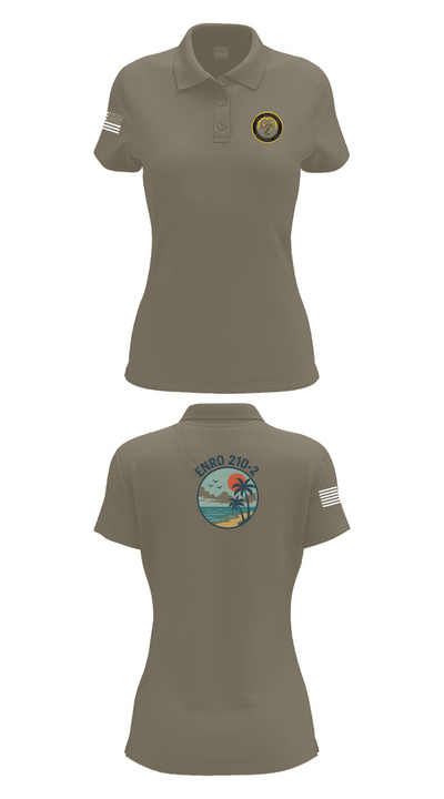 ENRO CLASS 210-2 84674028 Women's Short Sleeve Performance Polo  - 71