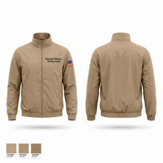Windbreaker, Megargel Volunteer Fire Department, Fire Department, Teamtime, Team time, sublimation, custom sports apparel, team uniforms, spirit wear, spiritwear, sports uniforms, custom shirts, team store, custom team store, fundraiser sports, apparel fundraiser