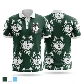 Short Sleeve Performance Polo, Franklin Academy Lacrosse, Men's Lacrosse, Teamtime, Team time, sublimation, custom sports apparel, team uniforms, spirit wear, spiritwear, sports uniforms, custom shirts, team store, custom team store, fundraiser sports, apparel fundraiser