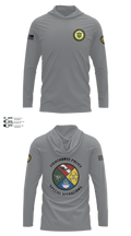 Muscogee Nation Special Operations 96454937 Long Sleeve Performance Shirt with hood - 2