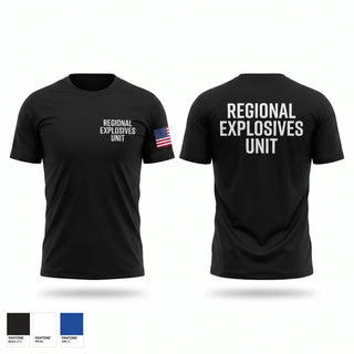 Short Sleeve Performance Shirt, Regional Explosives Unit, Police, Teamtime, Team time, sublimation, custom sports apparel, team uniforms, spirit wear, spiritwear, sports uniforms, custom shirts, team store, custom team store, fundraiser sports, apparel fundraiser