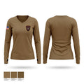 North union Women's Long Sleeve V-neck Shirt - 1