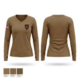 Womens Long Sleeve Vneck Shirt, North union, Fire Department, Teamtime, Team time, sublimation, custom sports apparel, team uniforms, spirit wear, spiritwear, sports uniforms, custom shirts, team store, custom team store, fundraiser sports, apparel fundraiser