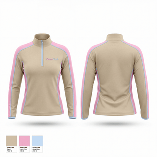 Quarter Zip Jacket, CheerTuck, Cheer, Teamtime, Team time, sublimation, custom sports apparel, team uniforms, spirit wear, spiritwear, sports uniforms, custom shirts, team store, custom team store, fundraiser sports, apparel fundraiser