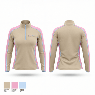 CheerTuck 74637694 Quarter Zip Jacket - 1