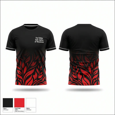 Fox Valley Judo & Jujitsu of Wisconsin 86951979 Short Sleeve Performance Shirt - 2
