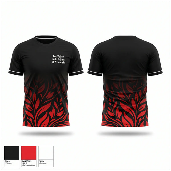 Fox Valley Judo & Jujitsu of Wisconsin 86951979 Short Sleeve Performance Shirt - 2