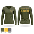 Sullivan County Sheriff’s Office Women's Long Sleeve V-neck Shirt - 1