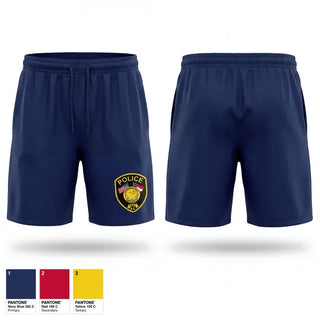 Athletic Shorts With Pockets, SCOTLAND NECK POLICE DEPARTMENT, Police, Teamtime, Team time, sublimation, custom sports apparel, team uniforms, spirit wear, spiritwear, sports uniforms, custom shirts, team store, custom team store, fundraiser sports, apparel fundraiser