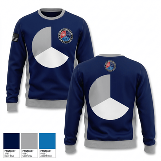 Crew Neck Sweatshirt, Chemult Rural Fire Protection District, EMS/EMT, Teamtime, Team time, sublimation, custom sports apparel, team uniforms, spirit wear, spiritwear, sports uniforms, custom shirts, team store, custom team store, fundraiser sports, apparel fundraiser