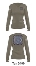 SHILLINGTON FIRE DEPARTMENT 25049133 Women's Long Sleeve V-neck Shirt - 11