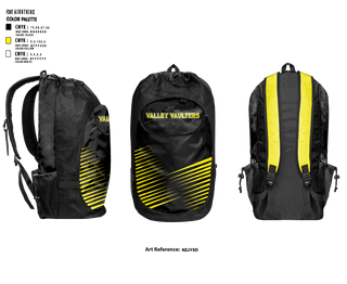 Gear Bag, Valley Vaulters, Track & Field, Teamtime, Team time, sublimation, custom sports apparel, team uniforms, spirit wear, spiritwear, sports uniforms, custom shirts, team store, custom team store, fundraiser sports, apparel fundraiser