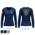 Village of Newark police department Old School Cotton Feel Shirt - 1