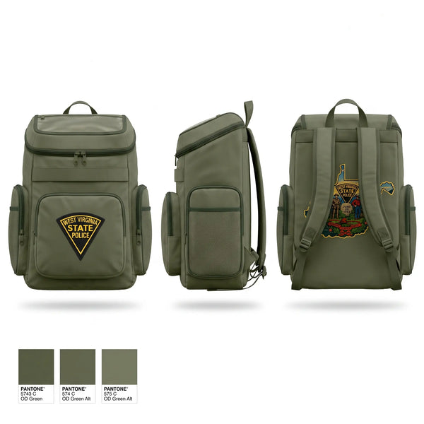 Gear Bag, WEST VIRGINIA STATE POLICE, Police, Teamtime, Team time, sublimation, custom sports apparel, team uniforms, spirit wear, spiritwear, sports uniforms, custom shirts, team store, custom team store, fundraiser sports, apparel fundraiser