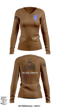 OAS-X 4429314 Women's Long Sleeve V-neck Shirt - 101