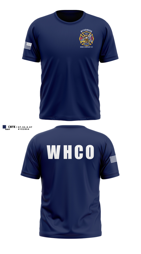 Old School Cotton Feel Shirt, Wyndmoor Hose Company #1, Fire Department, Teamtime, Team time, sublimation, custom sports apparel, team uniforms, spirit wear, spiritwear, sports uniforms, custom shirts, team store, custom team store, fundraiser sports, apparel fundraiser