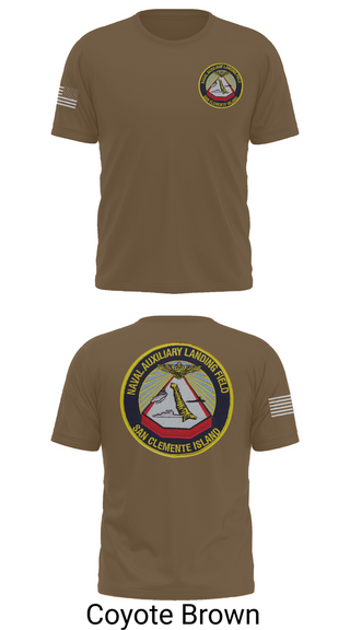 Old School Cotton Feel Shirt, NAVAL AUXILIARY LANDING FIELD SAN CLEMENTE ISLAND, Navy, Teamtime, Team time, sublimation, custom sports apparel, team uniforms, spirit wear, spiritwear, sports uniforms, custom shirts, team store, custom team store, fundraiser sports, apparel fundraiser